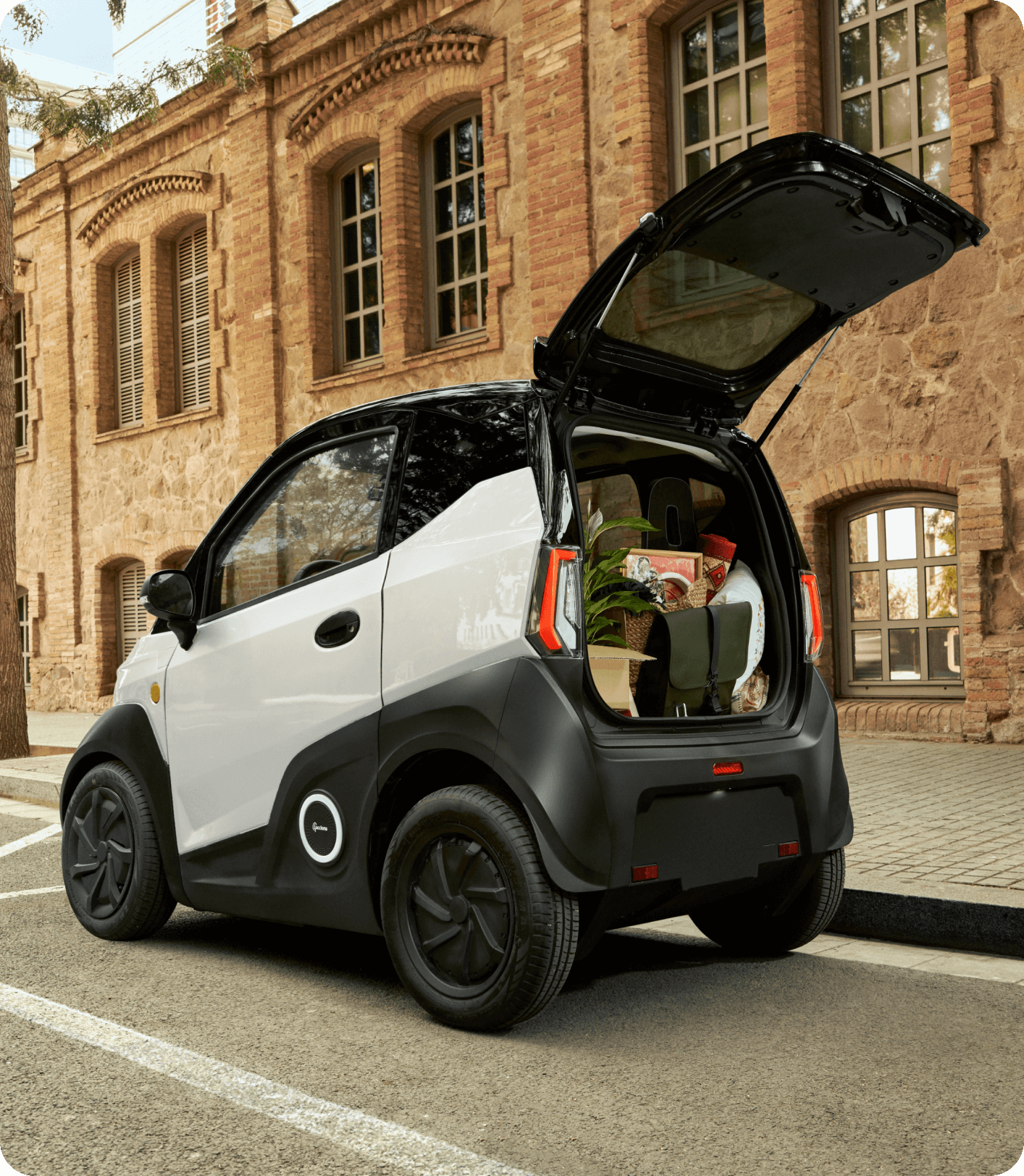 S04 Nanocar Portabagagli con maggiore capacità